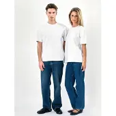 TeeShoppen Top ' Heavy ' bianco