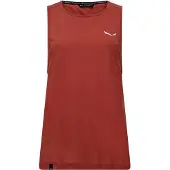 Salewa Women's Agner Hemp/DST Tank Canotta Donna (40, rosso)