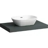 Laufen LANI Plan de toilette, une découpe au centre, 785x495x65mm, H4046511122661, H4046511122661