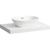 Laufen LANI Plan de toilette, une découpe au centre, 785x495x65mm, H4046511122601, H4046511122601