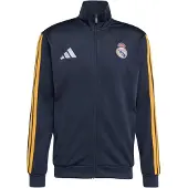 Adidas Giacca di felpa sportiva 'REAL DNA' blu / blu scuro / giallo scuro / bianco