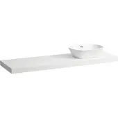 Laufen LANI Plan de toilette, une découpe à droite, 1570x495x65mm, H4046931122601, H4046931122601