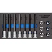 Gedore Modulo utensili CT1/3, chiavetta esagonale a pressione | 4010886895252