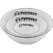 Petromax Enamel Bowls (1 l, grigio/bianco)