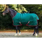 Horseware Rambo Original Turnout Lite 0g - Verde/Rosso