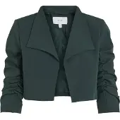 Vila Viher Open Cropped Blazer