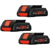 OEM Batterie, capacità 6,0 Ah, tensione 18 V, confezione da 3