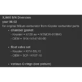 Keyster Kit Di Riparazione Del Carburatore K-1010ykm