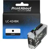 PrintAbout Cartuccia compatibile Brother LC-424BK - Nero
