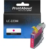PrintAbout Cartuccia compatibile Brother LC-223M - Magenta