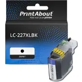 PrintAbout Cartuccia compatibile Brother LC-227XLBK - Nero Alta capacità