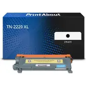 PrintAbout Toner compatibile Brother TN-2220 XL - Nero Capacità extra-elevata