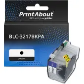 PrintAbout Cartuccia compatibile Brother LC-3217BK - Nero Alta capacità