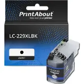 PrintAbout Cartuccia compatibile Brother LC-229XLBK - Nero Capacità extra-elevata