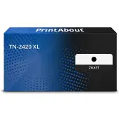 PrintAbout Toner compatibile Brother TN-2420 XL - Nero Capacità extra-elevata