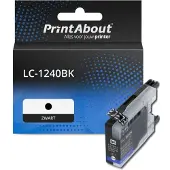 PrintAbout Cartuccia compatibile Brother LC-1240BK - Nero