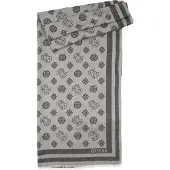 GUESS Sciarpa 'Ella' grigio / nero sfumato
