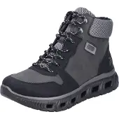 Rieker Stivaletto stringato grigio / nero