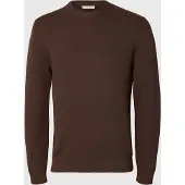 Selected Pullover Uomini Marrone XL