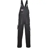 Portwest TX12 Texo Kontrast Latzhose Nero Gr. 4XL