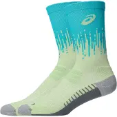 Asics Performance Run Sock Crew Calze da running (39-42, verde)