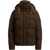 Ralph Lauren per donna. 211B17285002 Piumino trapuntato marrone (M), Casual, Poliestere