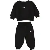 Nike Kids Set A Maniche Lunghe Essential Fleece Crew