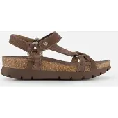 Panama jack Women's Sally Sandali Donna (39, marrone)