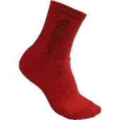 Woolpower Kids Socks 400 Logo Calze casual Bambini (22-24, rosso)