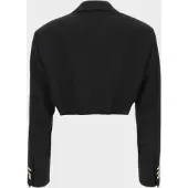 Palm Angels Blazer doppiopetto in misto lana vergine