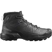 Salomon - Scarpe trekking uomo impermeabili - X Ultra Snowpilot Wp Black/Phantom/Castlerock - Taglia 44 - Nero