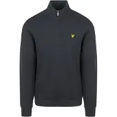 Lyle & Scott ye & Scott Fepa Mezza Zip Navy Bu Bu scuro tagia