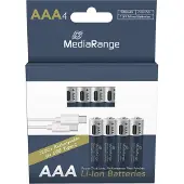 MediaRange Batterie Ricaricabili Aaa