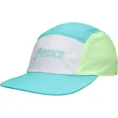 Asics Performance Running 5 Panel Cap Cappellino (S/M, turchese)