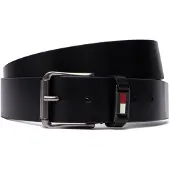 Tommy Hilfiger Cintura 'Scanton Roller Buckle' nero