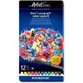 Staedtler Matita Mars Lumograph Aqua 12 Pcs
