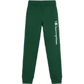 Champion Pantaloni verde scuro / bianco