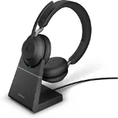 Jabra Cuffie Wireless Con Microfono Evolve2 65 Usb-c Ms Duo