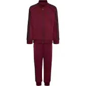 Adidas Originals Tuta da jogging 'SUPERSTAR' bordeaux / nero