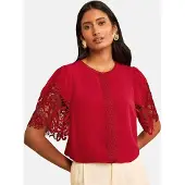 Love & roses Camicia da donna rosso