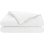 vidaXL Piumino bianco 240 x 260 cm in fibra di bambù