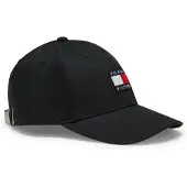 Tommy Hilfiger Cappello 'Kids' Flag Logo Six-panel Baseball' rosso / nero / bianco