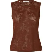 Selected Top A Maglia Donne Rosso XL