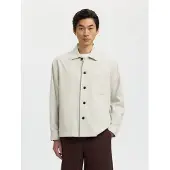 Selected Camicia Over Uomini Grigio XL