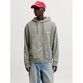 Jack & Jones Felpa Con Cappuccio Stampa Sul Retro