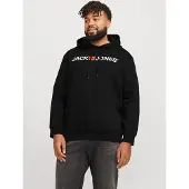 Jack & Jones Plus Size Felpa Con Cappuccio Con Logo