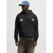 Jack & Jones Felpa Con Cappuccio Stampa Sul Retro
