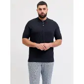 Jack & Jones Plus Size Polo In Maglia