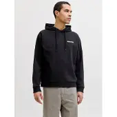 Jack & Jones Felpa Con Cappuccio Stampa Sul Retro