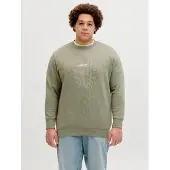 Jack & Jones Plus Size Felpa Stampato